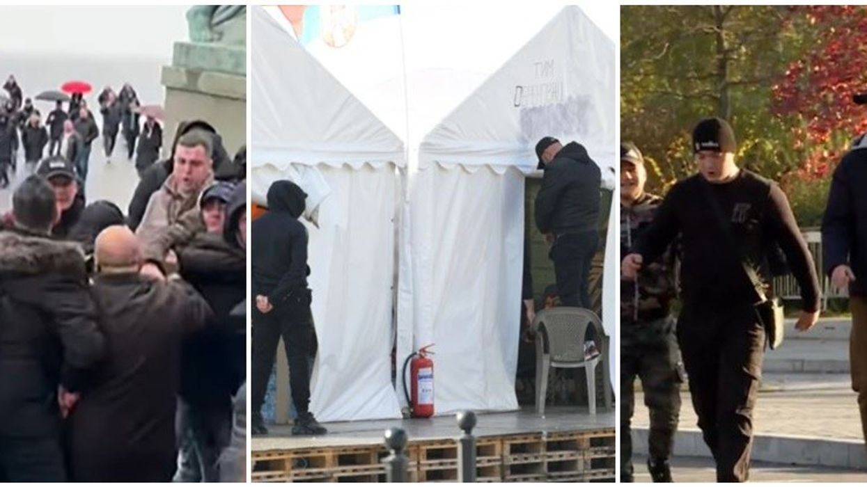 Veprimtaria e grupit “Çaçilend” që paguhet nga regjimi i Vuçiqit për të inskenuar protesta: Marrin para që të bëhen si protestues