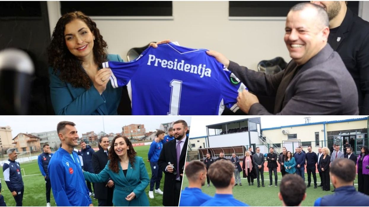 Presidentja Osmani viziton Dritën, kampioni kosovar: Vlerësim i madh për punën tonë Presidentja Osmani viziton Dritën, kampioni kosovar: Vlerësim i madh për punën tonë