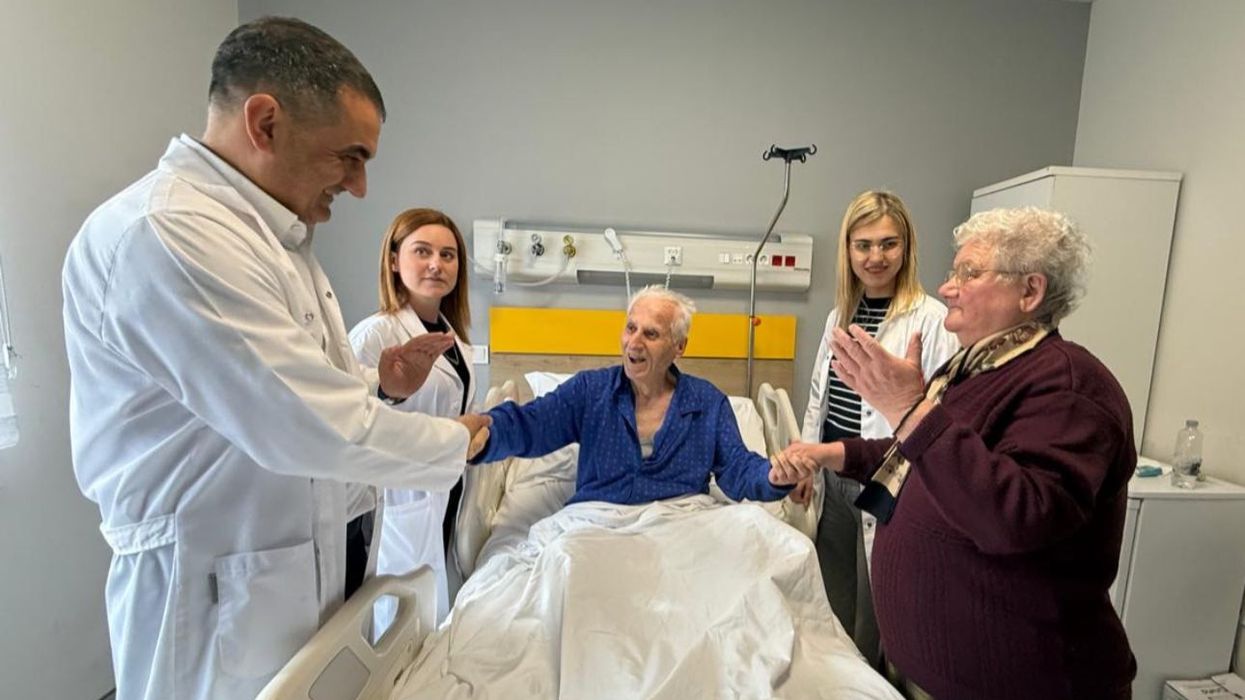 Stentim i arteries karotide tek 99-vjeçari, Rama: Falë ekipit mjekësor Stentim i arteries karotide tek 99-vjeçari, Rama: Falë ekipit mjekësor