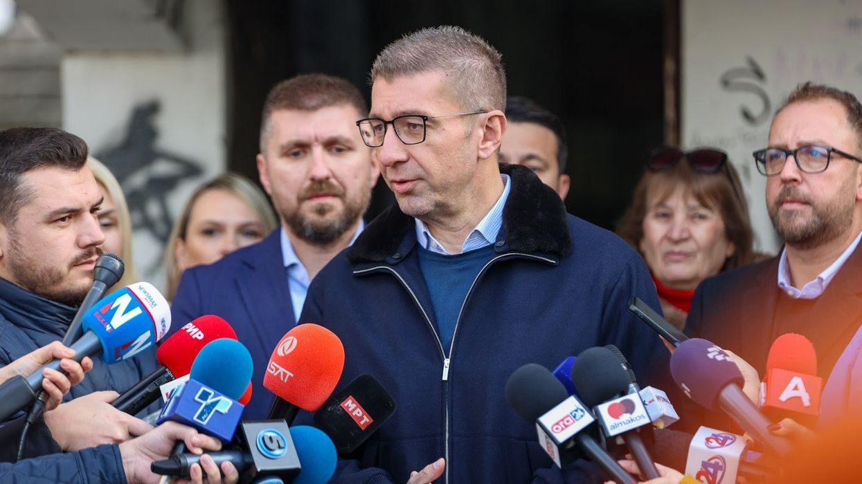 Mickoski: Mexhiti mbështet protestën për UÇK-në për të mos humbur pikë politikë Mickoski: Mexhiti mbështet protestën për UÇK-në për të mos humbur pikë politikë