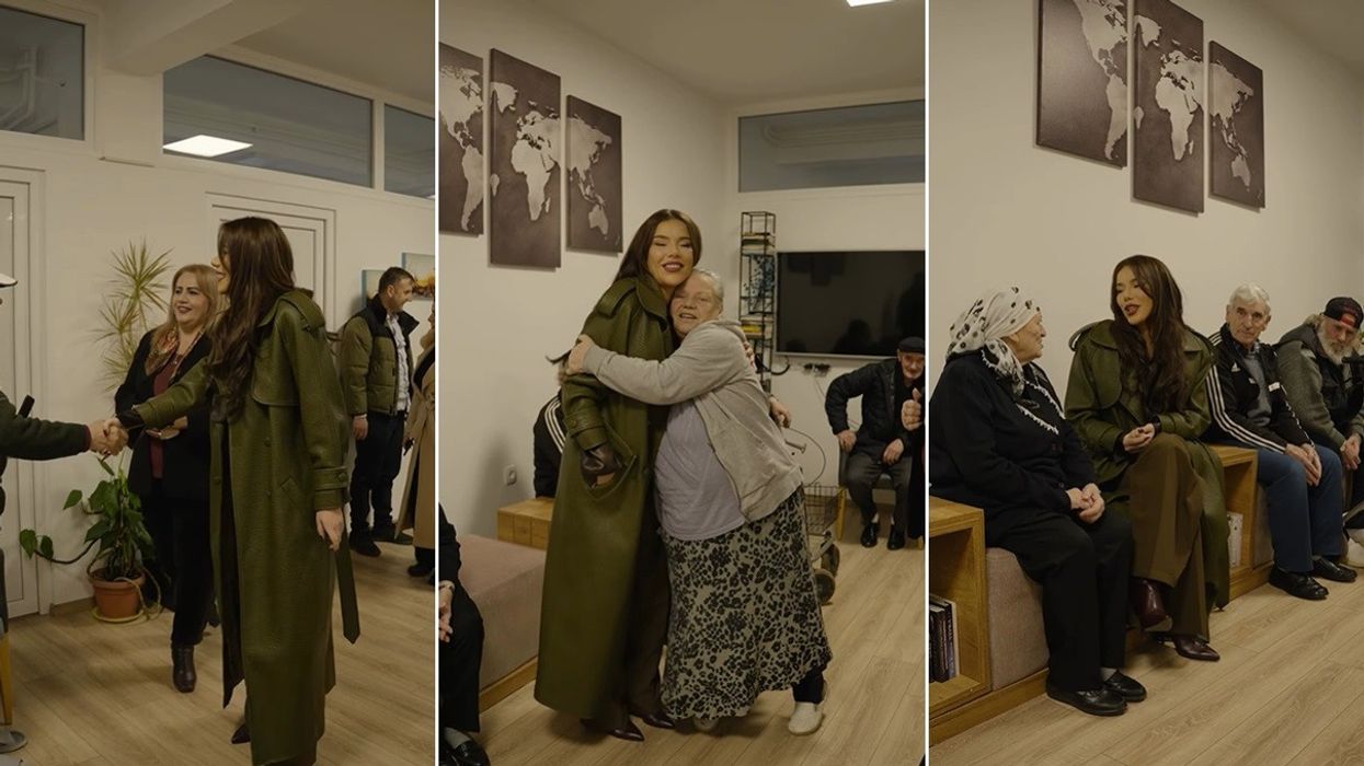 Lot gëzimi në shtëpinë e të moshuarve, Tayna i viziton dhe dhuron donacion për gjeneratën e vjetër