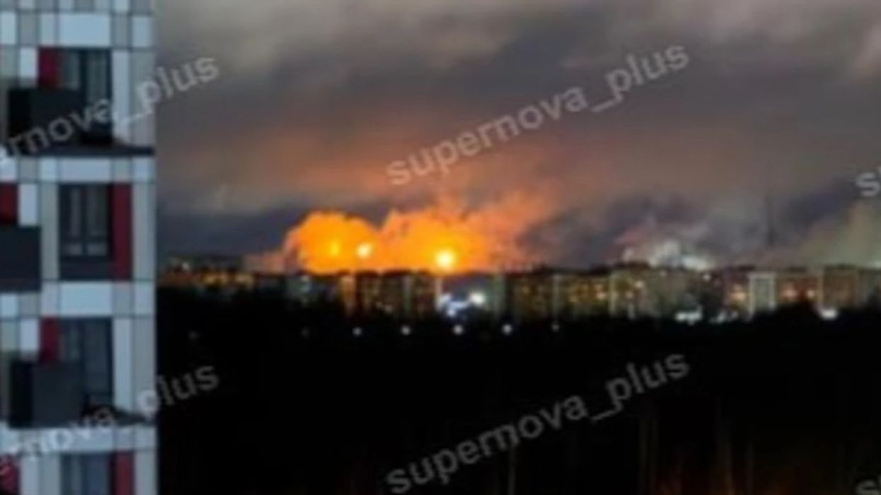 Sulm me dronë në një fabrikë për prodhimin e lëndëve kimike në Veliky Novgorod të Rusisë