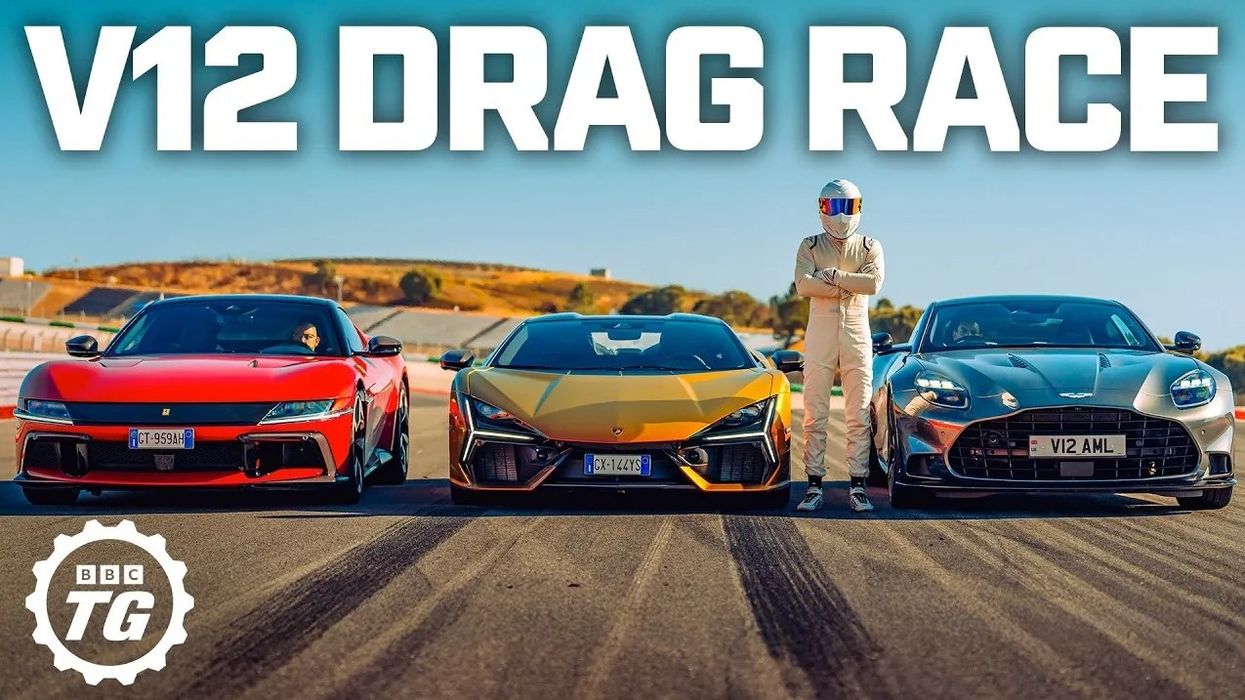 Gara në drag me V12: Ferrari 12Cilindri, Lamborghini Revuelto e Aston Martin Vanquish matin forcat Gara në drag me V12: Ferrari 12Cilindri, Lamborghini Revuelto e Aston Martin Vanquish matin forcat