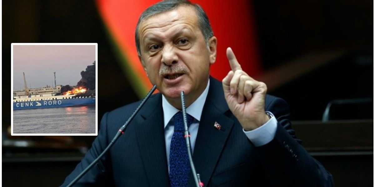 Rusia bombardoi tre anije turke, reagon Erdogan Rusia bombardoi tre anije turke, reagon Erdogan