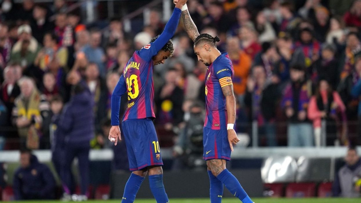 Barcelona mposht Osasunën me dy golat e Raphinhas Barcelona mposht Osasunën me dy golat e Raphinhas