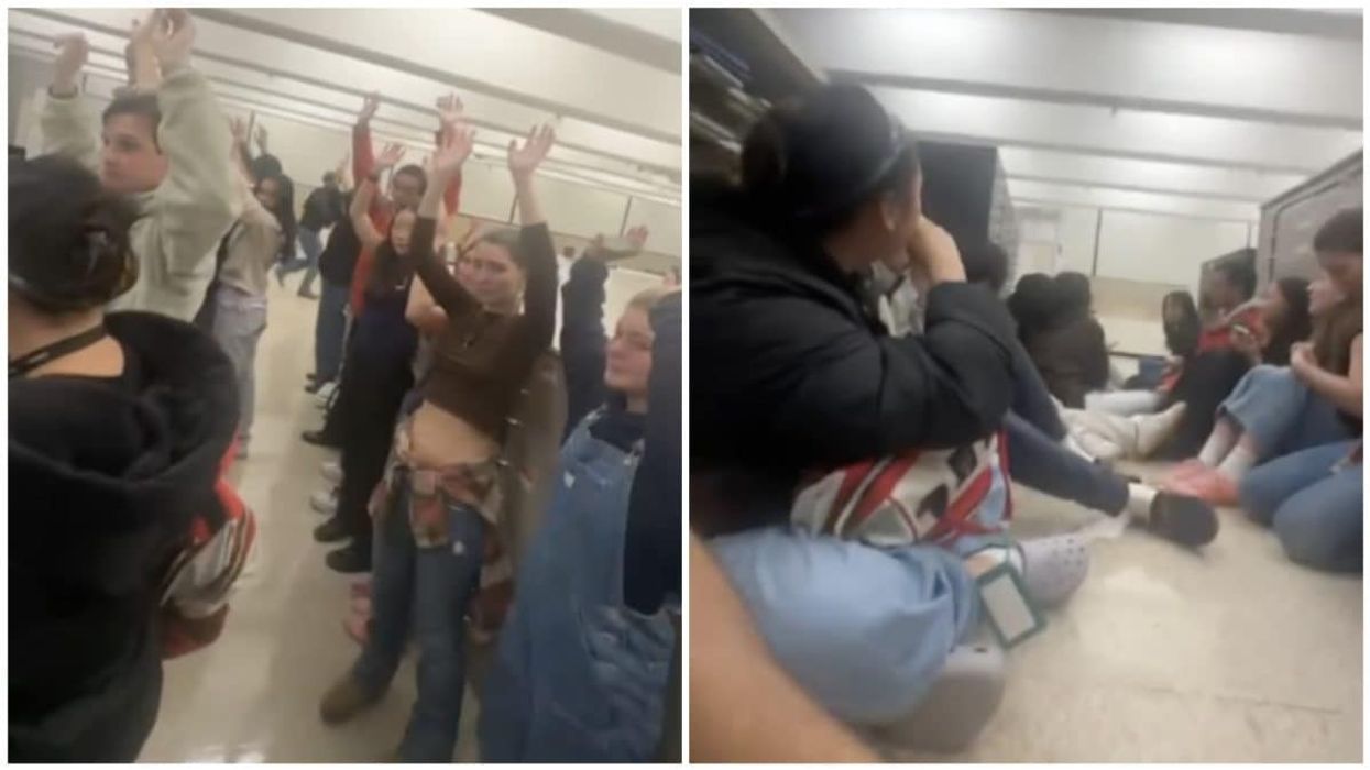 Dy të vdekur, momentet e terrorit në universitetin amerikan - policia shpëton studentët që ishin fshehur në bibliotekë