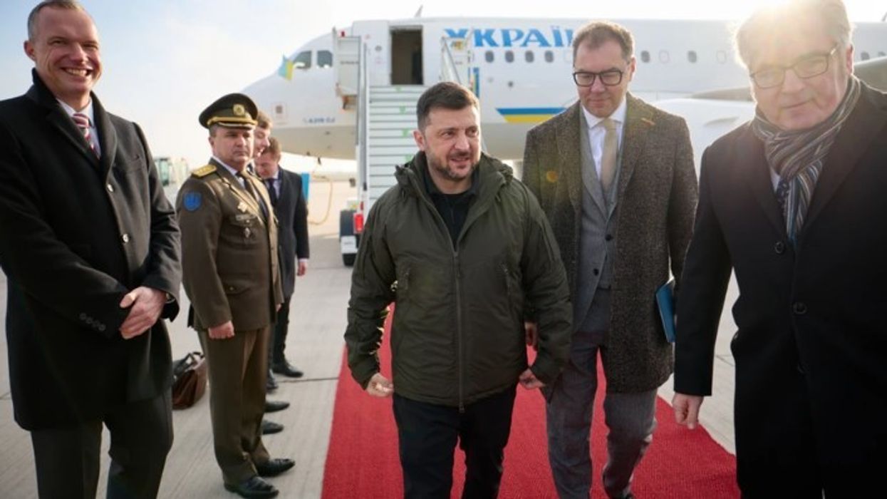 Zelensky arrin në Berlin