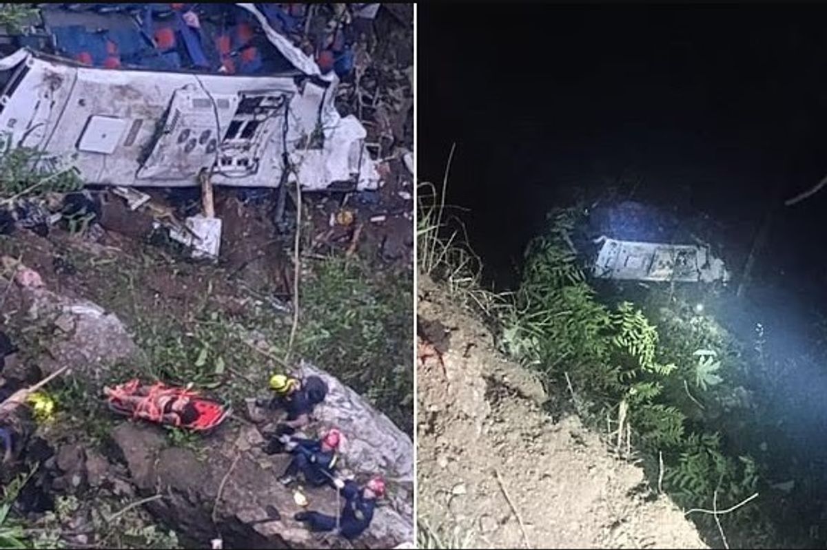 Të paktën 16 të vdekur dhe 20 të lënduar pasi autobusi shkollor u ra nga shkëmbi në Kolumbi Të paktën 16 të vdekur dhe 20 të lënduar pasi autobusi shkollor u ra nga shkëmbi në Kolumbi