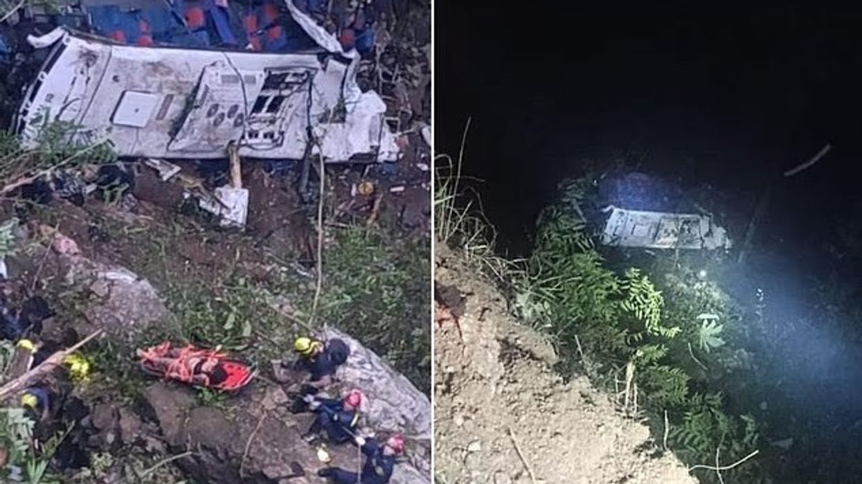 Të paktën 16 të vdekur dhe 20 të lënduar pasi autobusi shkollor u ra nga shkëmbi në Kolumbi