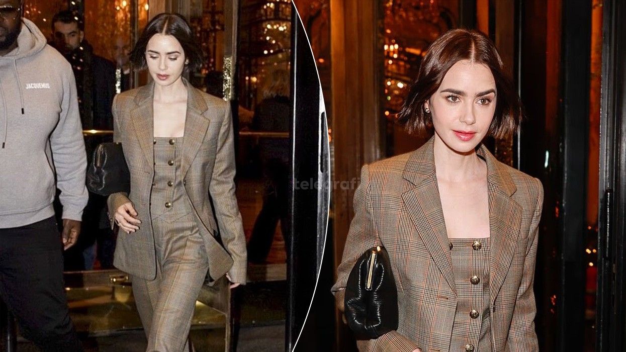 Lily Collins mahnit me stilin e saj në Paris për premierën botërore të sezonit 5 të “Emily In Paris”