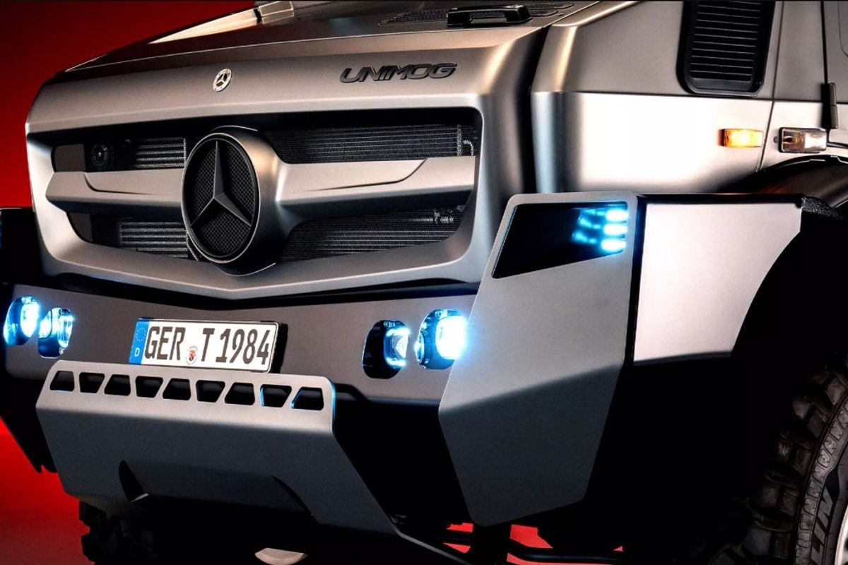 Mercedes ndërtoi një Unimog luksoz që duket "shumë i veçantë për këtë planet" Mercedes ndërtoi një Unimog luksoz që duket