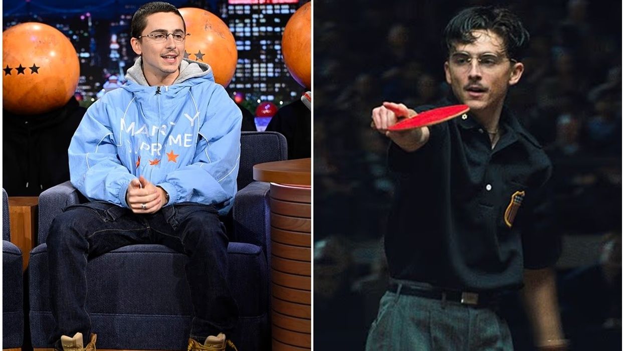 Timothee Chalamet pohon se është stërvitur shtatë vjet në ping-pong për rolin e tij në filmin Marty Supreme