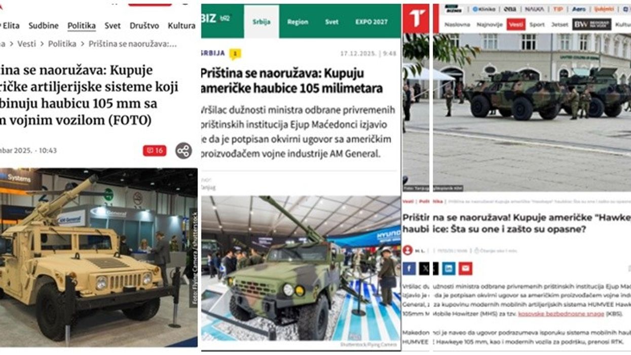 Investimet e Kosovës në mbrojtje dhe armatim, jehonë në mediat serbe