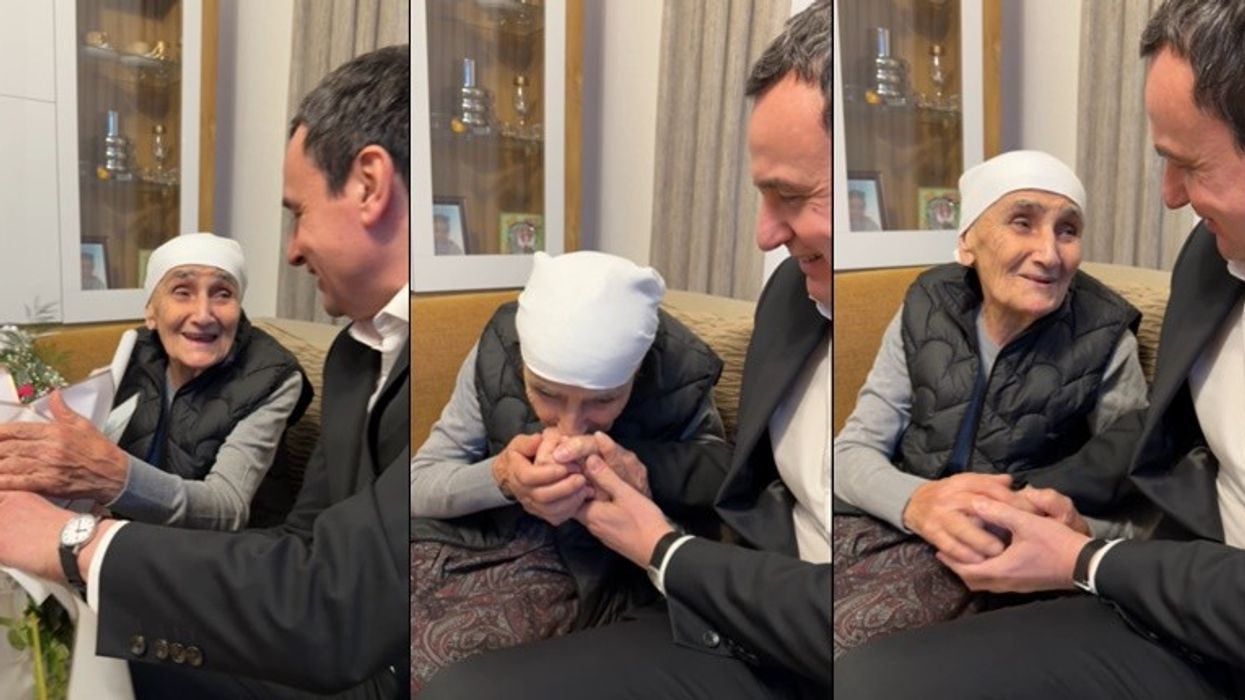 “T’kom djalë vallahi” - takim i veçantë i Kurtit me loken Xhemile që frymëzoi sloganin “Mos lësho pe” “T’kom djalë vallahi” - takim i veçantë i Kurtit me loken Xhemile që frymëzoi sloganin “Mos lësho pe”