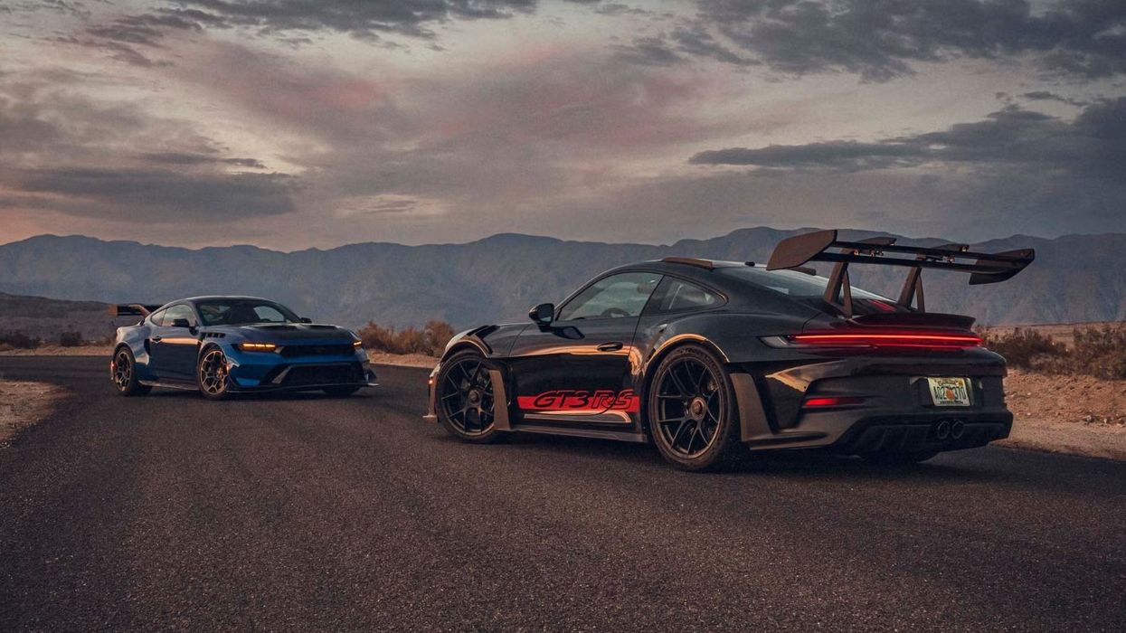 Ford Mustang GTD mposht Porsche 911 GT3 RS në pistën e testimit të Top Gear