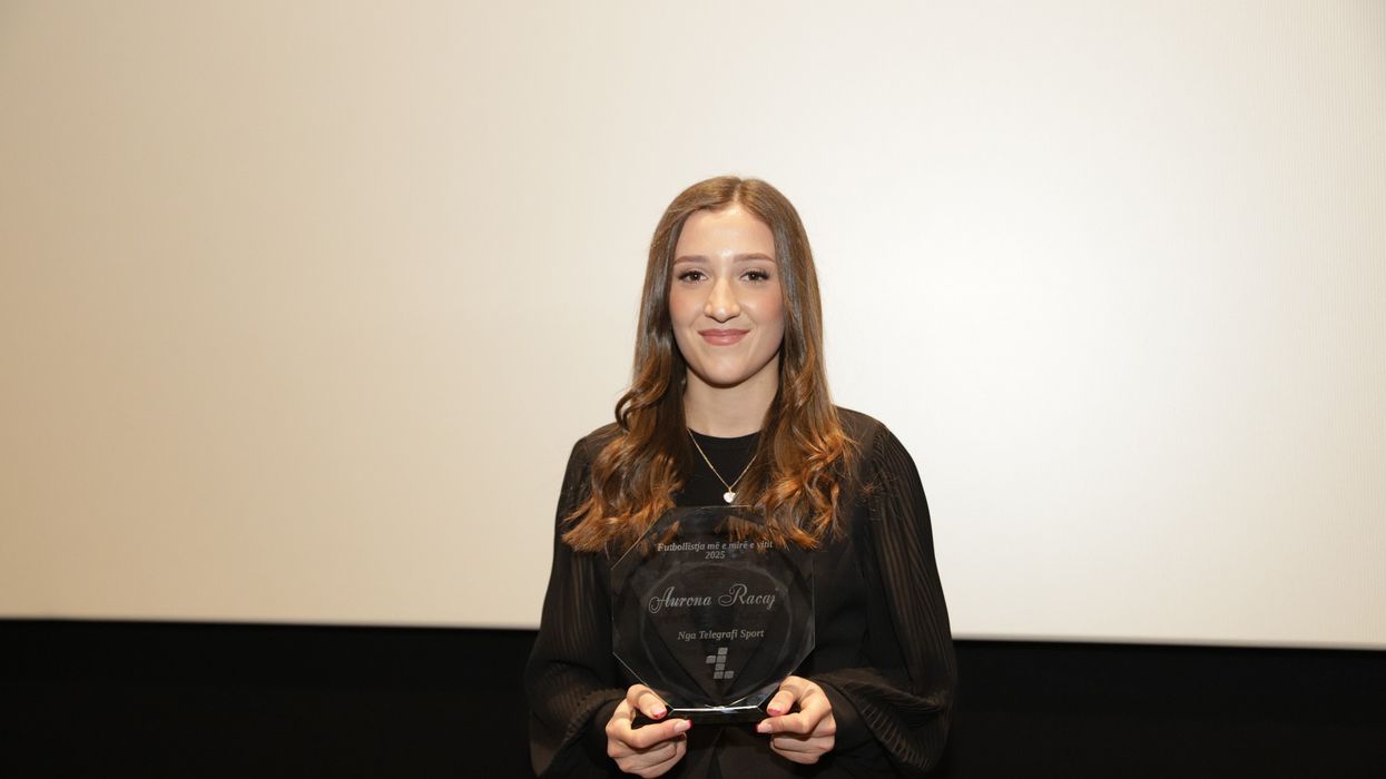 Aurona Racaj, "Futbollistja e Vitit" nga Telegrafi Sport