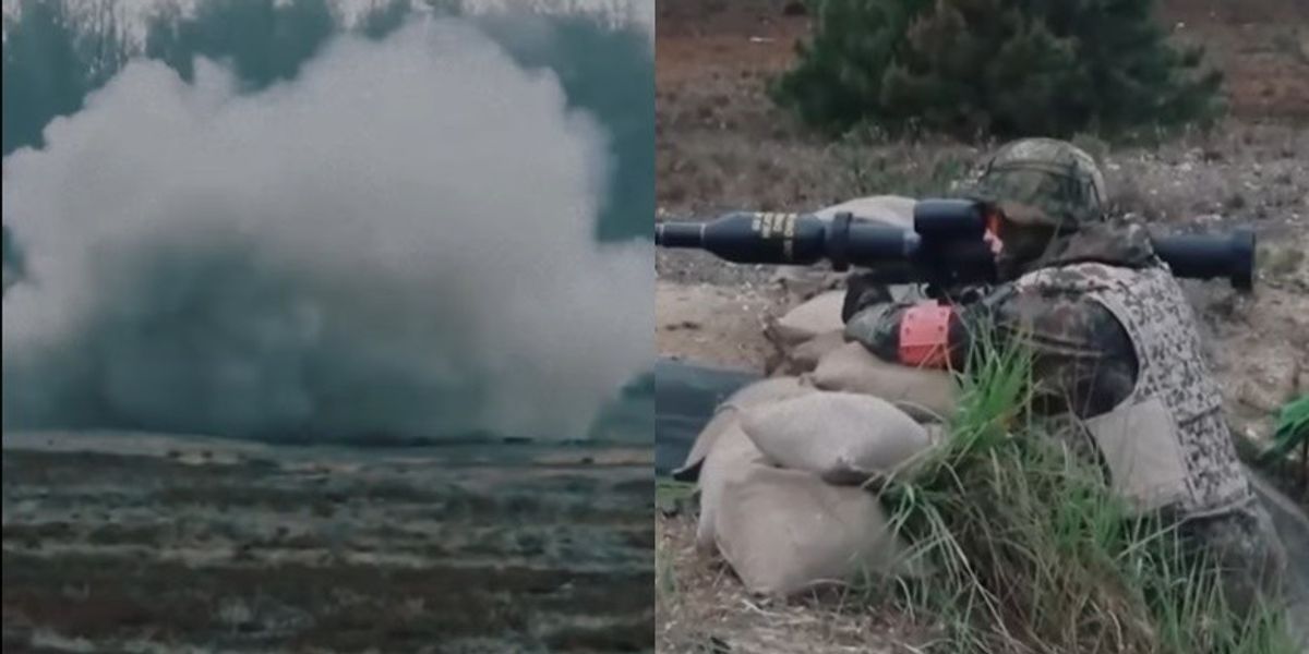 FSK pajiset me sistemin raketor antitank gjerman Panzerfaust 3, Kurti publikon pamje FSK pajiset me sistemin raketor antitank gjerman Panzerfaust 3, Kurti publikon pamje