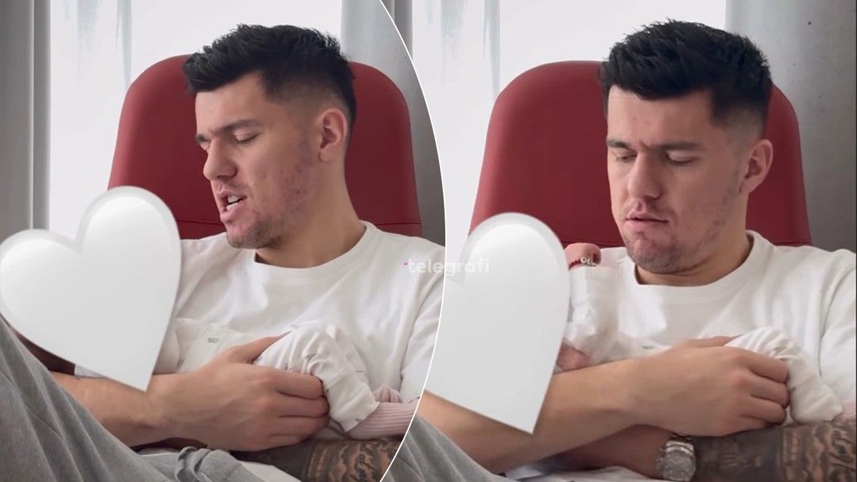 Vesa Vllasaliu publikon videon e parë të Mirlind Dakut me vajzën e tyre