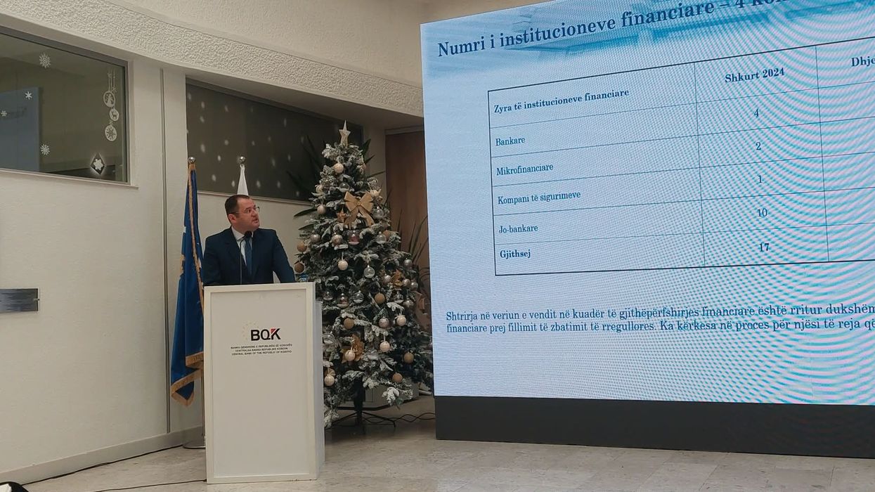 Guvernatori i BKQ-së: Rritje ekonomike 3.9% në vitin 2025, për 2026 parashihet 4.1%