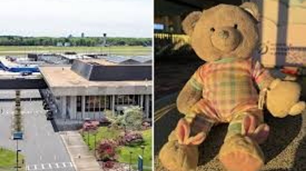 Aeroporti i Virxhinias kërkon pronarin e arushit prej pelushi të gjetur brenda terminalit Aeroporti i Virxhinias kërkon pronarin e arushit prej pelushi të gjetur brenda terminalit