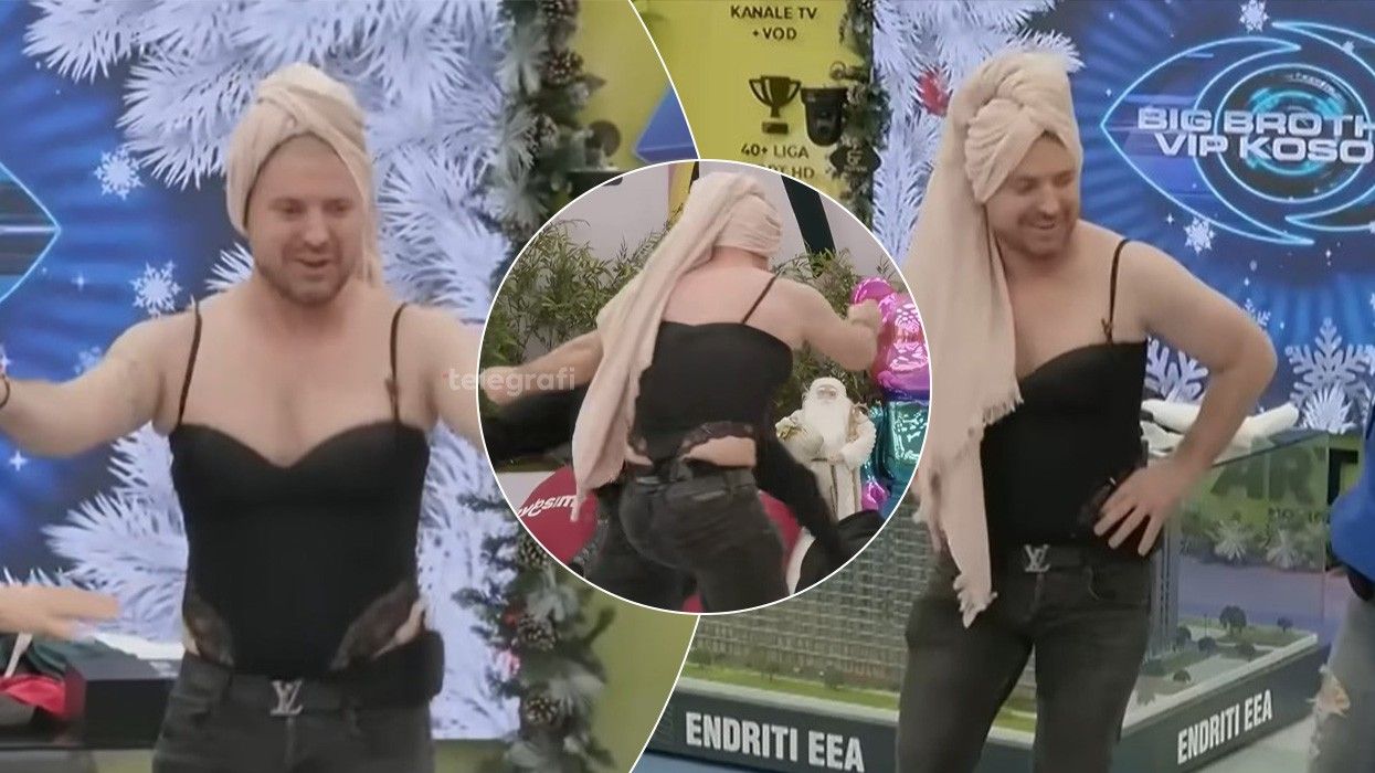 Labi vishet si grua, dhuron spektakël në shtëpi duke vallëzuar “belly dance”