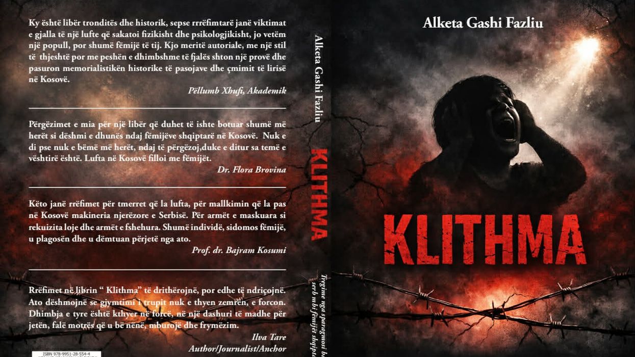 Alketa Gashi-Fazliu boton librin “Klithma” Alketa Gashi-Fazliu boton librin “Klithma”