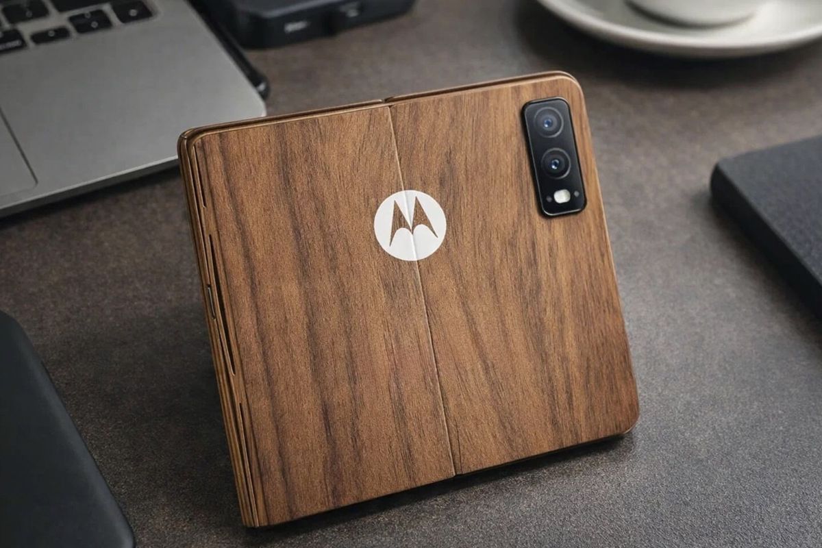Telefoni i palosshëm në stilin e një libri nga Motorola po vjen, i quajtur Razr Fold Telefoni i palosshëm në stilin e një libri nga Motorola po vjen, i quajtur Razr Fold