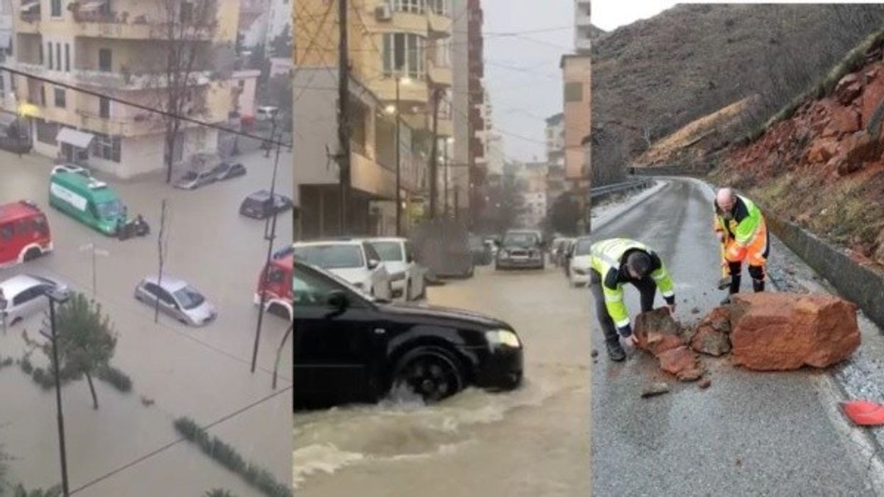 "Shqipëria nën ujë": Pezullohet mësimi, nis evakuimi i familjeve