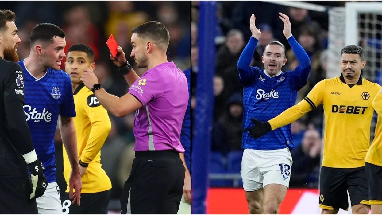 Grealish dhe Keane morën kartonë të kuq të pazakontë: Njëri i tërhoqi flokët kundërshtarin, tjetri duartrokiti