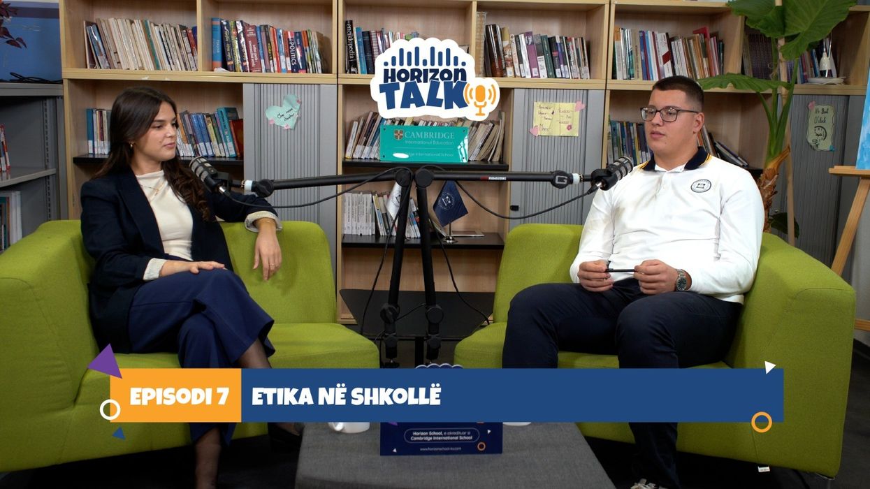 Horizon School vazhdon me inovacion: Publikon episodin e 7-të të podcastit HorizonTalk, unik në Kosovë për nga formati dhe qasja Horizon School vazhdon me inovacion: Publikon episodin e 7-të të podcastit HorizonTalk, unik në Kosovë për nga formati dhe qasja