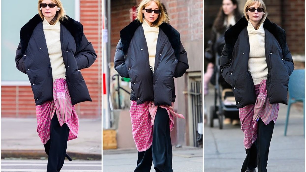 Jennifer Lawrence tërhoqi vëmendjen me stilin e saj të pazakontë gjatë një daljeje në New York Jennifer Lawrence tërhoqi vëmendjen me stilin e saj të pazakontë gjatë një daljeje në New York