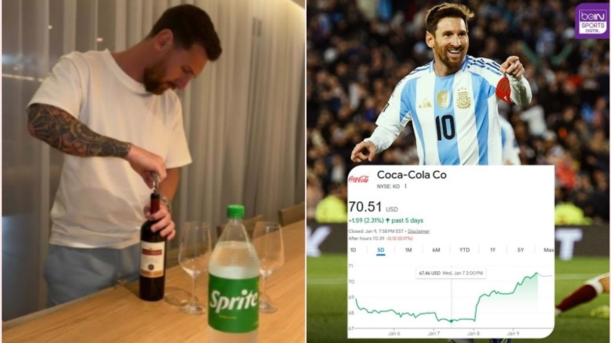 Një frazë e Messit rrit miliarda dollarë vlerën: Verë + Sprite dhe aksionet e Coca-Cola 'fluturojnë'