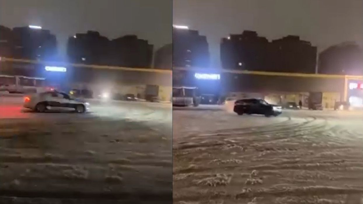 Shoferi ndëshkohet për drift të rrezikshëm në rrethrrotullim në Prishtinë Shoferi ndëshkohet për drift të rrezikshëm në rrethrrotullim në Prishtinë