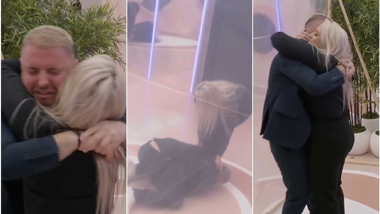 Labinot Rexha emocionohet kur sheh bashkëshorten, ia puth edhe këmbët