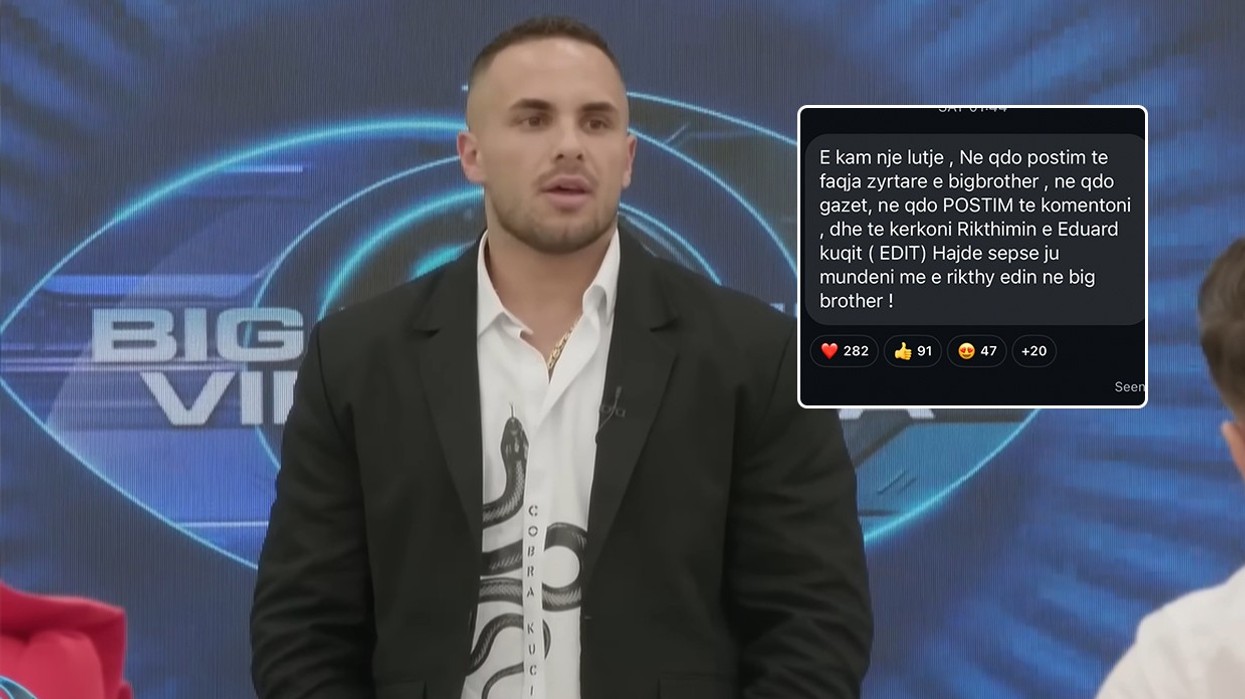 Edi kërkon që të rikthehet në BBVK, u thotë fansave që të komentojnë duke kërkuar këtë gjë në rrjetet sociale
