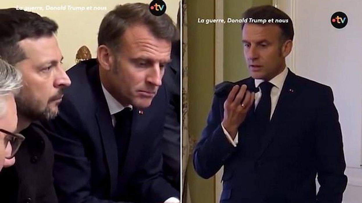 Momenti kur Macron zgjon Trumpin për të zbuluar përparimin në bisedimet e armëpushimit në Ukrainë, me presidentin e gëzuar të SHBA-së Momenti kur Macron zgjon Trumpin për të zbuluar përparimin në bisedimet e armëpushimit në Ukrainë, me presidentin e gëzuar të SHBA-së