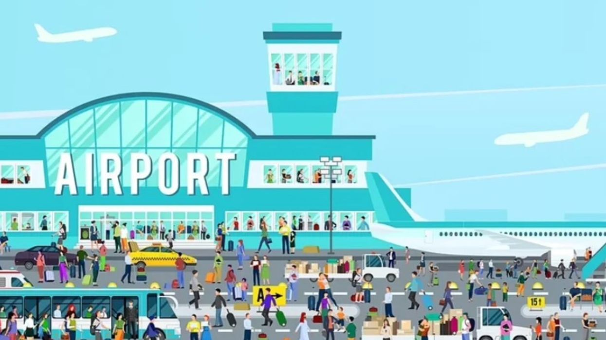A mund ta gjeni pilotin e fshehur në aeroport? A mund ta gjeni pilotin e fshehur në aeroport?