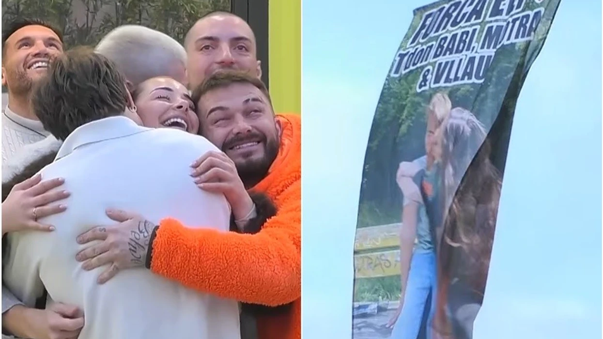 "Forca", Elijona Binakaj befasohet me dron nga familja