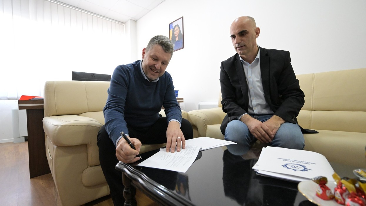 Podujevë nënshkruan marrëveshje me UP-në për zbatimin e projektit CLIPP në kuadër të Horizon Europe