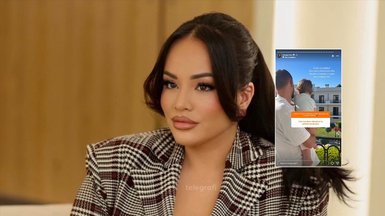 "A ke menduar të bëhesh muslimane?", Sara Gjordeni i përgjigjet ndjekësve: Pse u dashka
