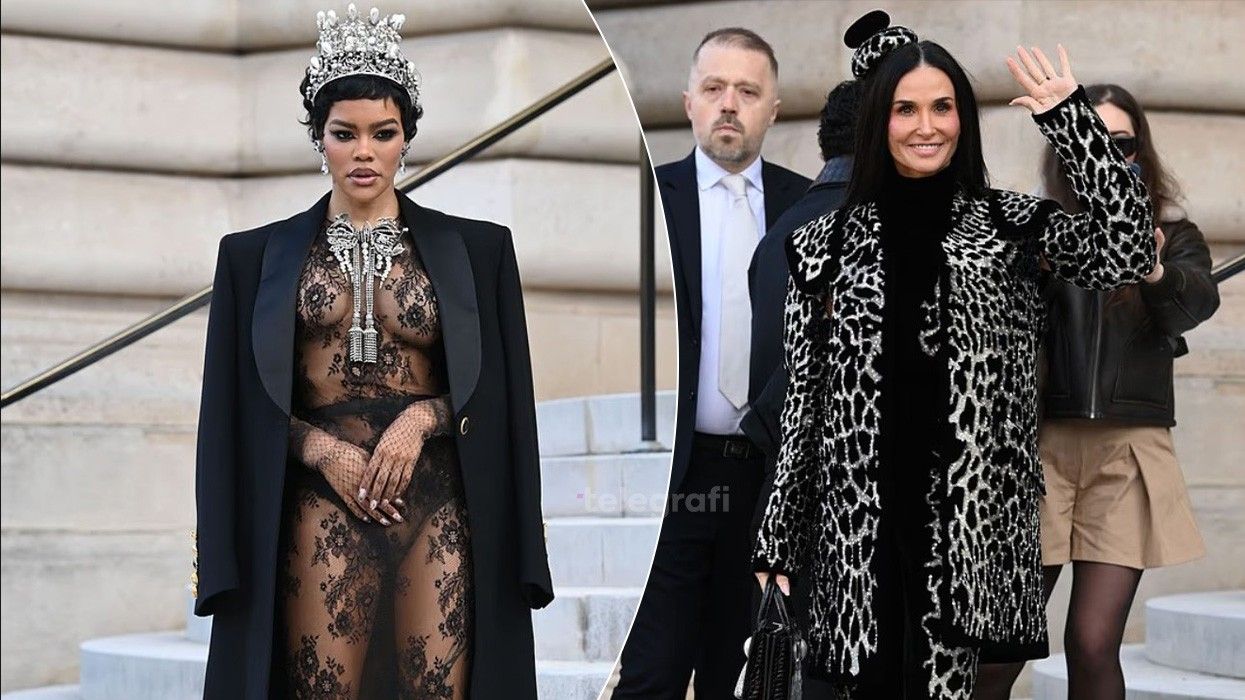 Teyana Taylor dhe Demi Moore shkëlqejnë në sfilatën e Schiaparelli-t në Paris Teyana Taylor dhe Demi Moore shkëlqejnë në sfilatën e Schiaparelli-t në Paris