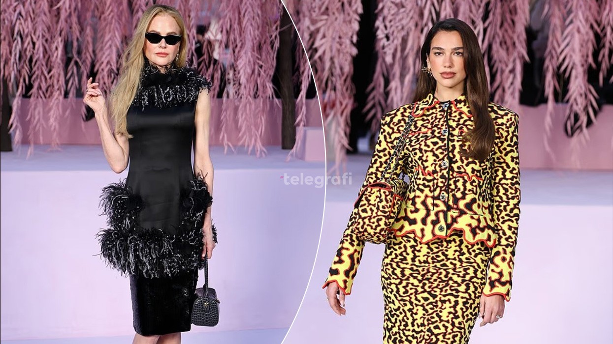 Nicole Kidman dhe Dua Lipa tërheqin vëmendjen në sfilatën Chanel në Paris