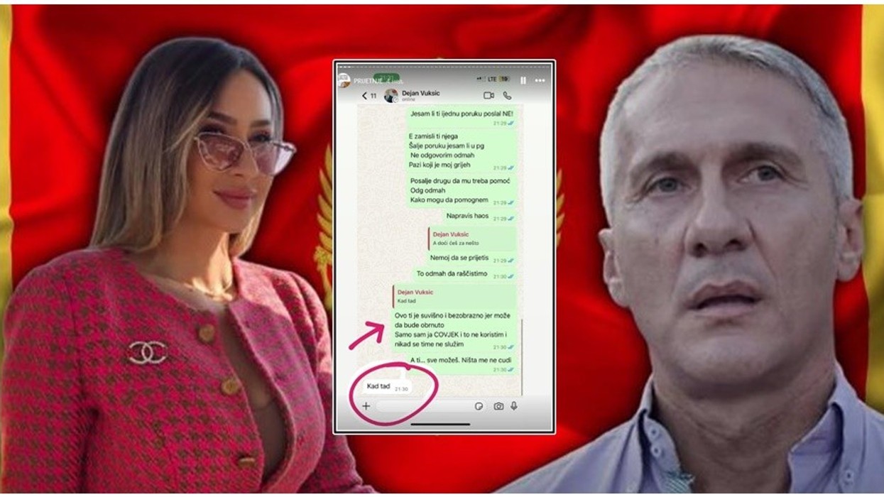 Detaje të reja të skandalit seksual që tronditi Malin e Zi - publikohen mesazhet në WhatsApp