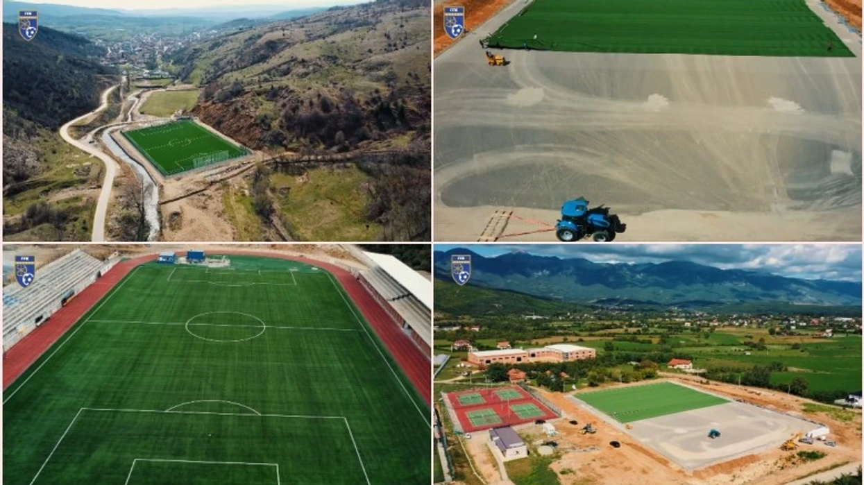 34 fusha në 4 vite – FFK përmes një videoje zbulon fushat e futbollit të ndërtuar anë e mban Kosovës