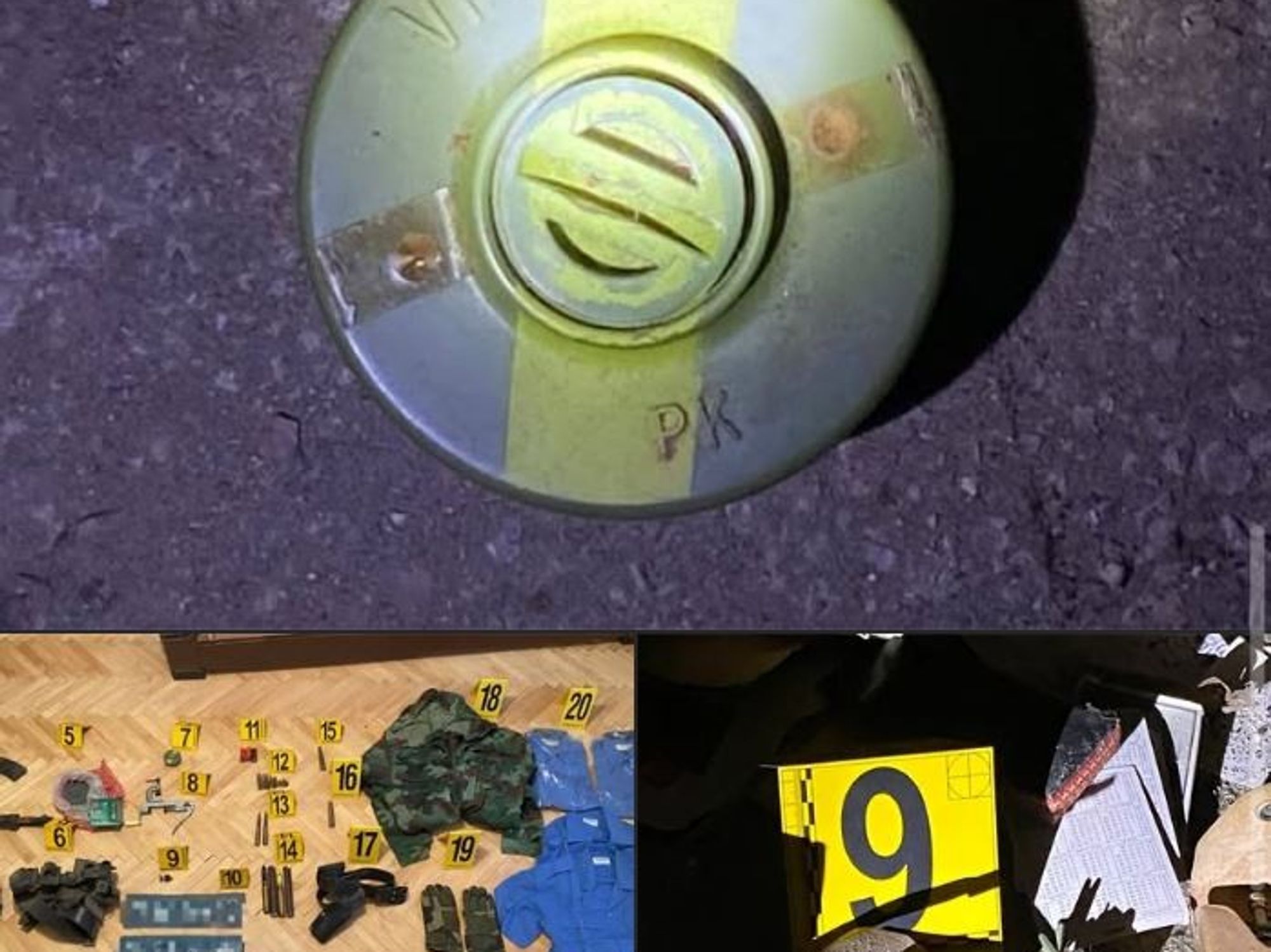 Aksion i policisë në veri, gjenden armë, municion dhe mjete të tjera ilegale Aksion i policisë në veri, gjenden armë, municion dhe mjete të tjera ilegale
