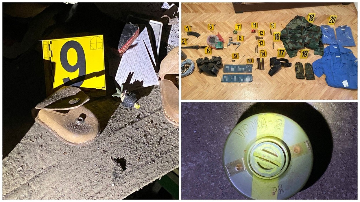 Aksion i policisë në veri: Gjenden armë, municion dhe mjete të tjera ilegale