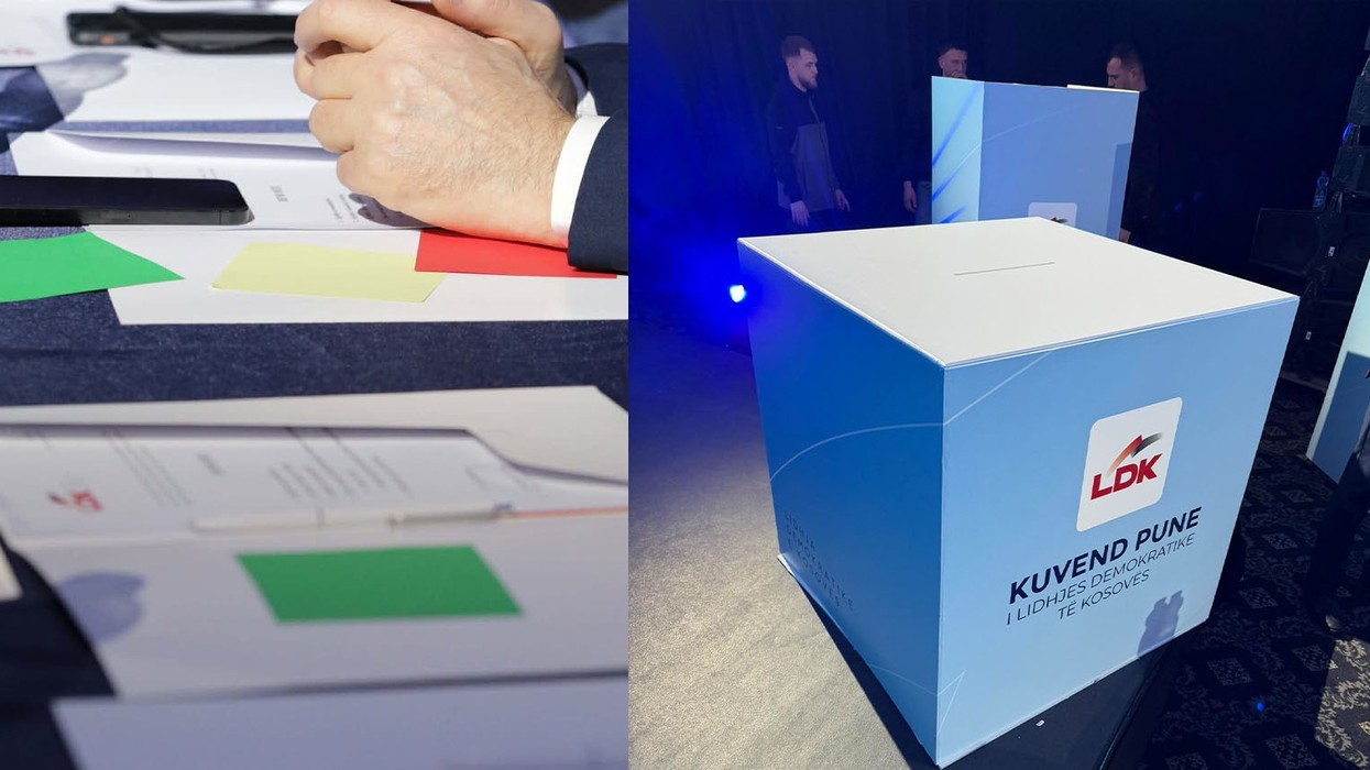 Nis votimi i fshehtë në LDK: “A e pranoni dorëheqjen e Lumir Abdixhikut - Po, Jo”