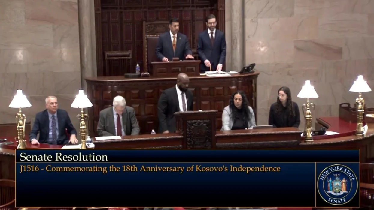 Nju-Jorku nderon Kosovën, Senati miraton Rezolutën për 18-vjetorin e Pavarësisë së Kosovës