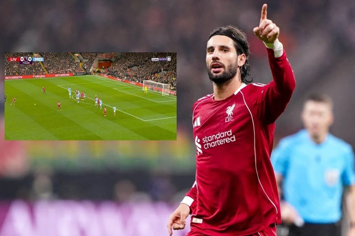 Mbi 30 metra distancë, Dominik Szoboszlai shënon eurogol ndaj Man Cityt Mbi 30 metra distancë, Dominik Szoboszlai shënon eurogol ndaj Man Cityt