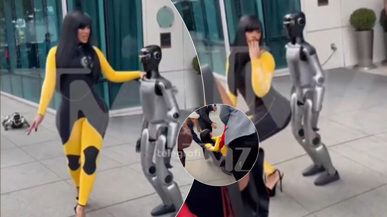 Cardi B rrëzohet duke kërcyer me një robot para Super Bowl Cardi B rrëzohet duke kërcyer me një robot para Super Bowl